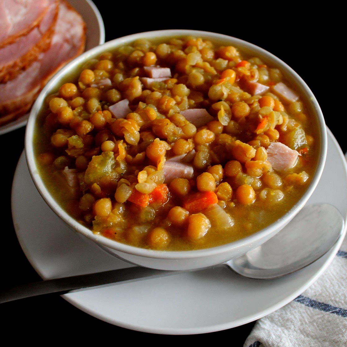 Soupe aux pois traditionnelle