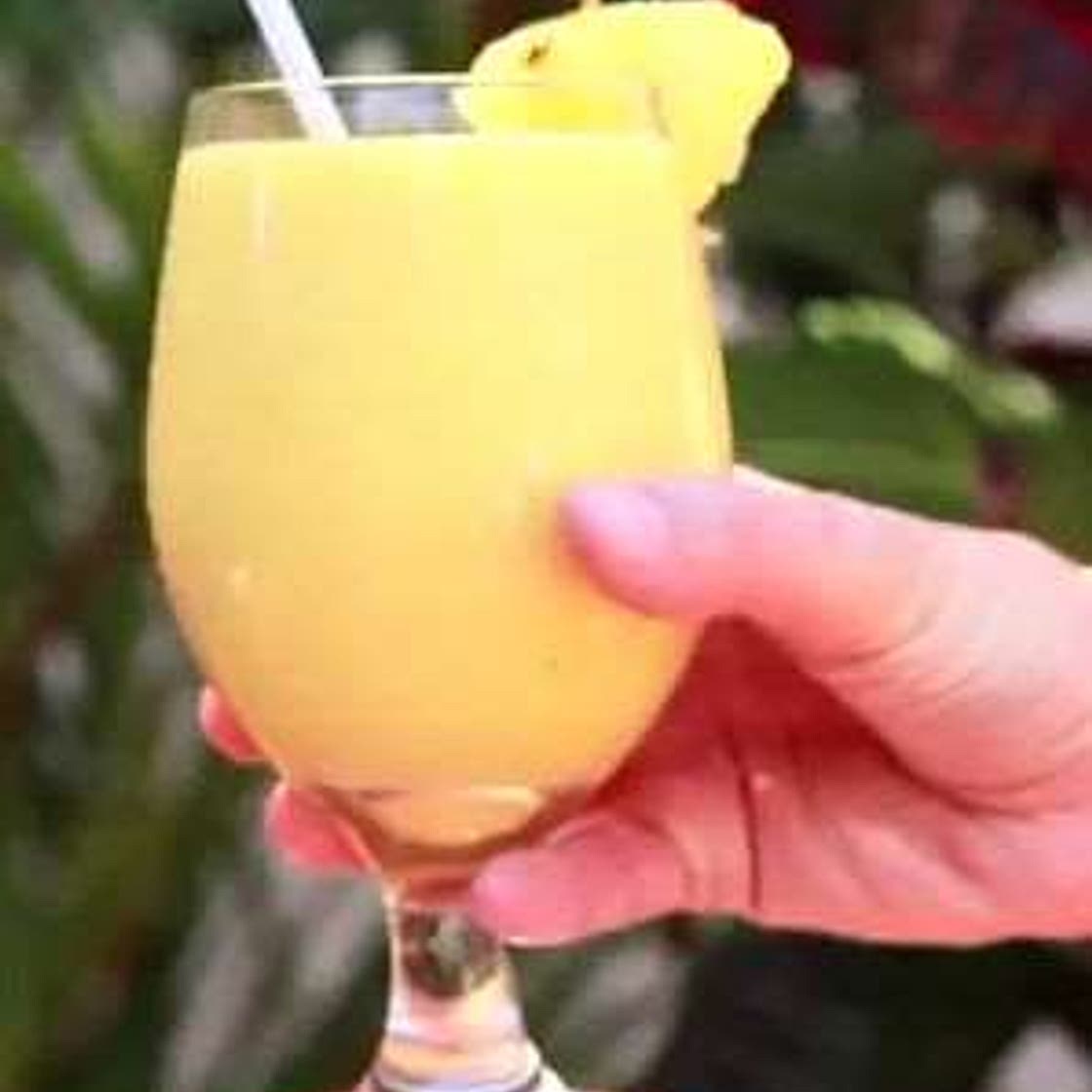 Coconut, Mango and Pineapple Smoothie