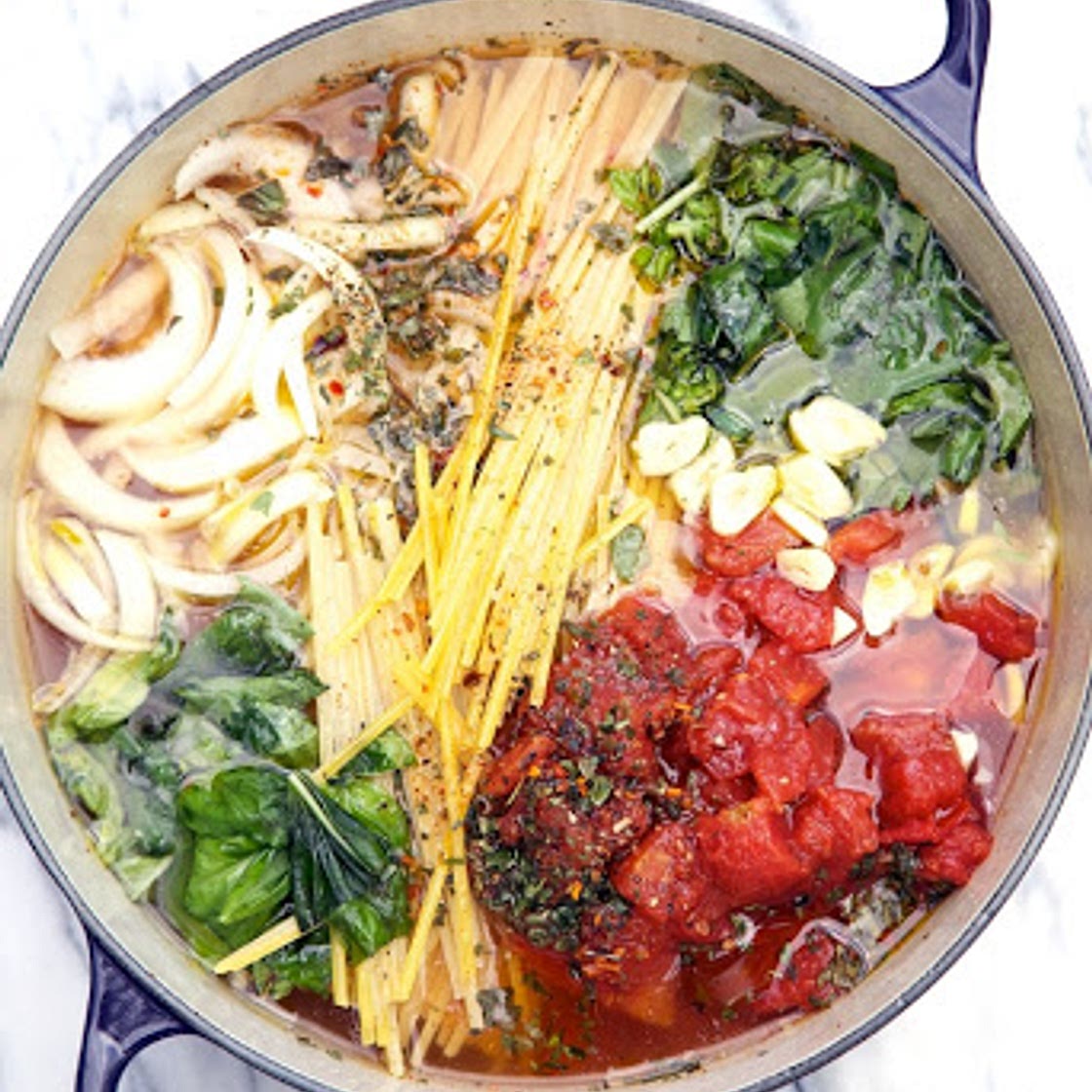One Pot Wonder Tomato Basil Pasta Recipe Recipe - (3.9/5)