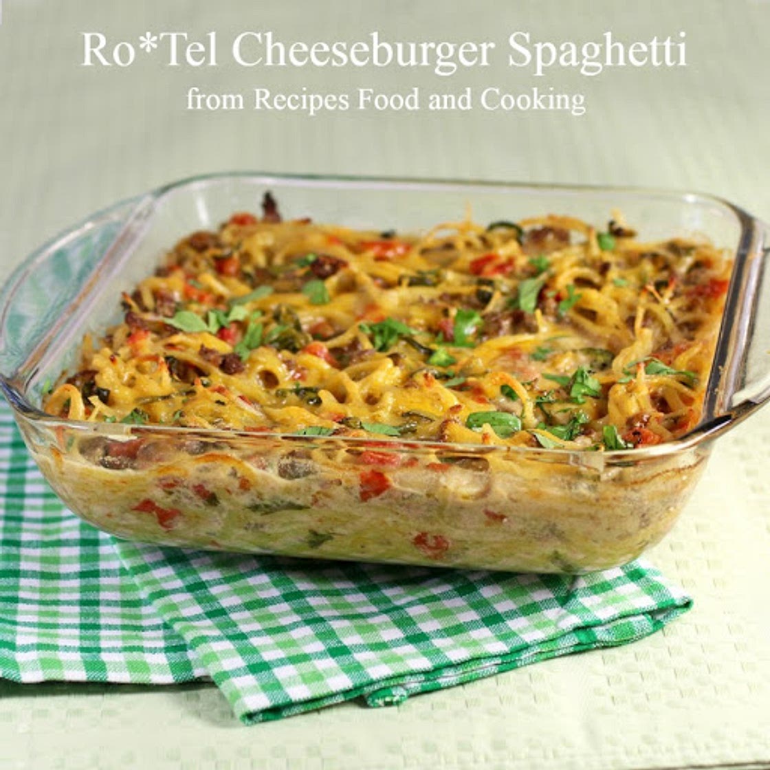 RO*TEL CHEESEBURGER SPAGHETTI Recipe - (4.2/5)