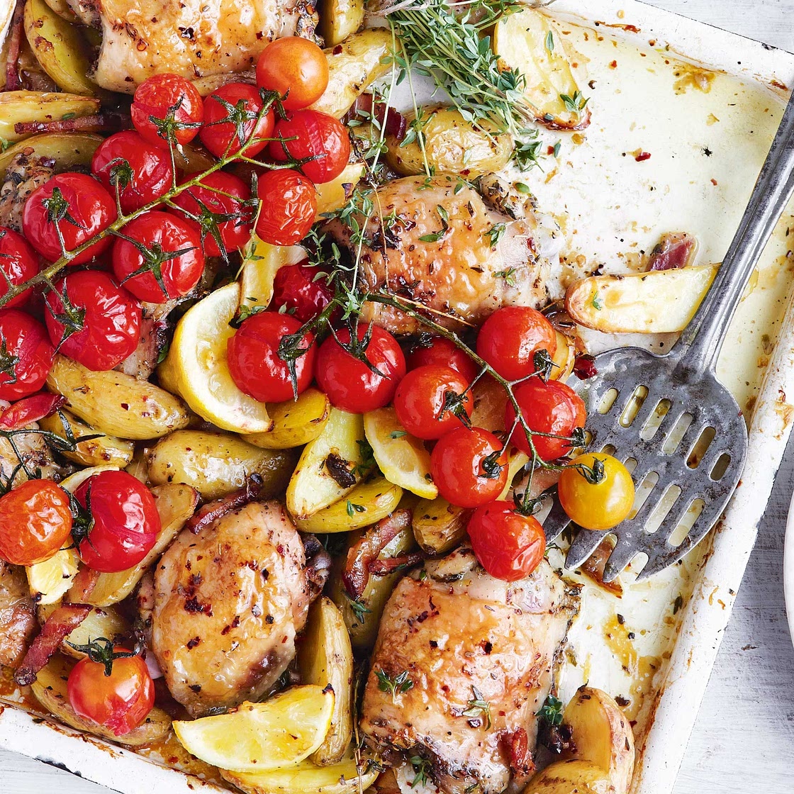 Quick chicken roast
