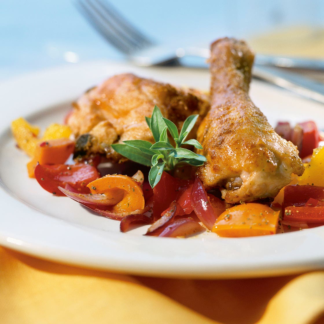 Paprika-Hähnchen