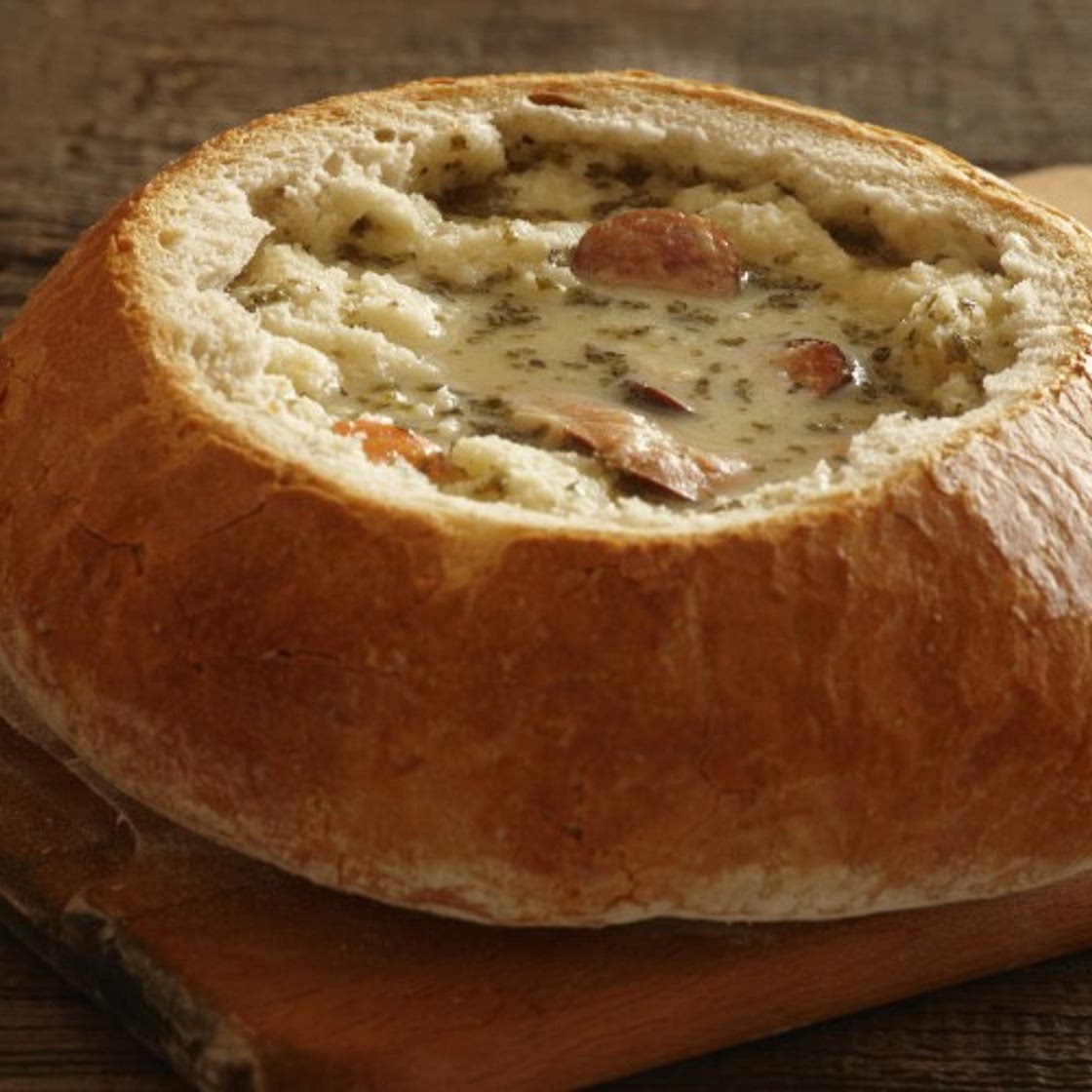 Zhurek (Sour Bread Soup)