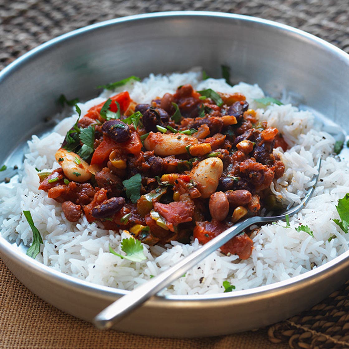 Mixed bean chilli