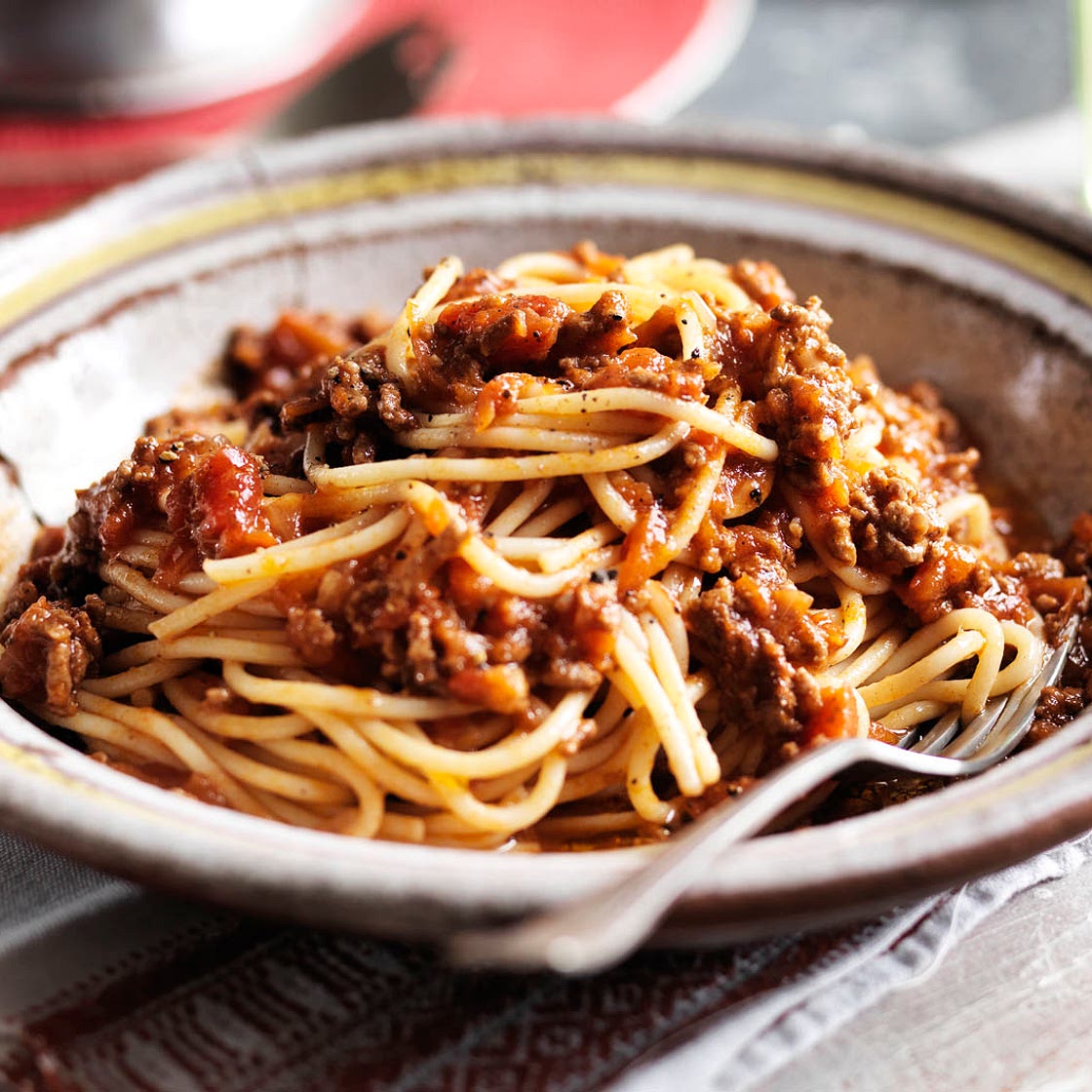 Easy spaghetti bolognese