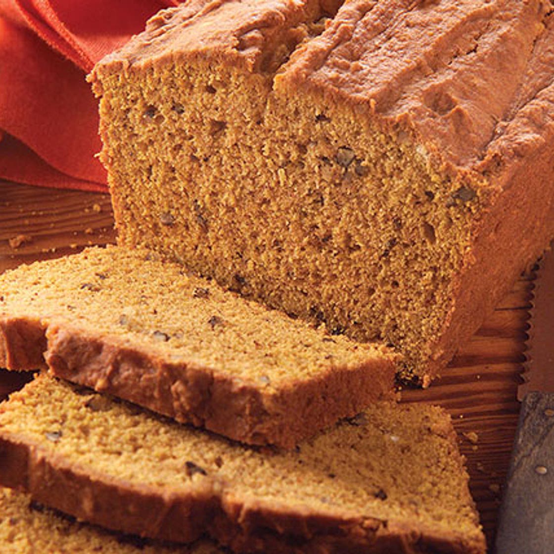 Pumpkin-Cream Cheese Bread