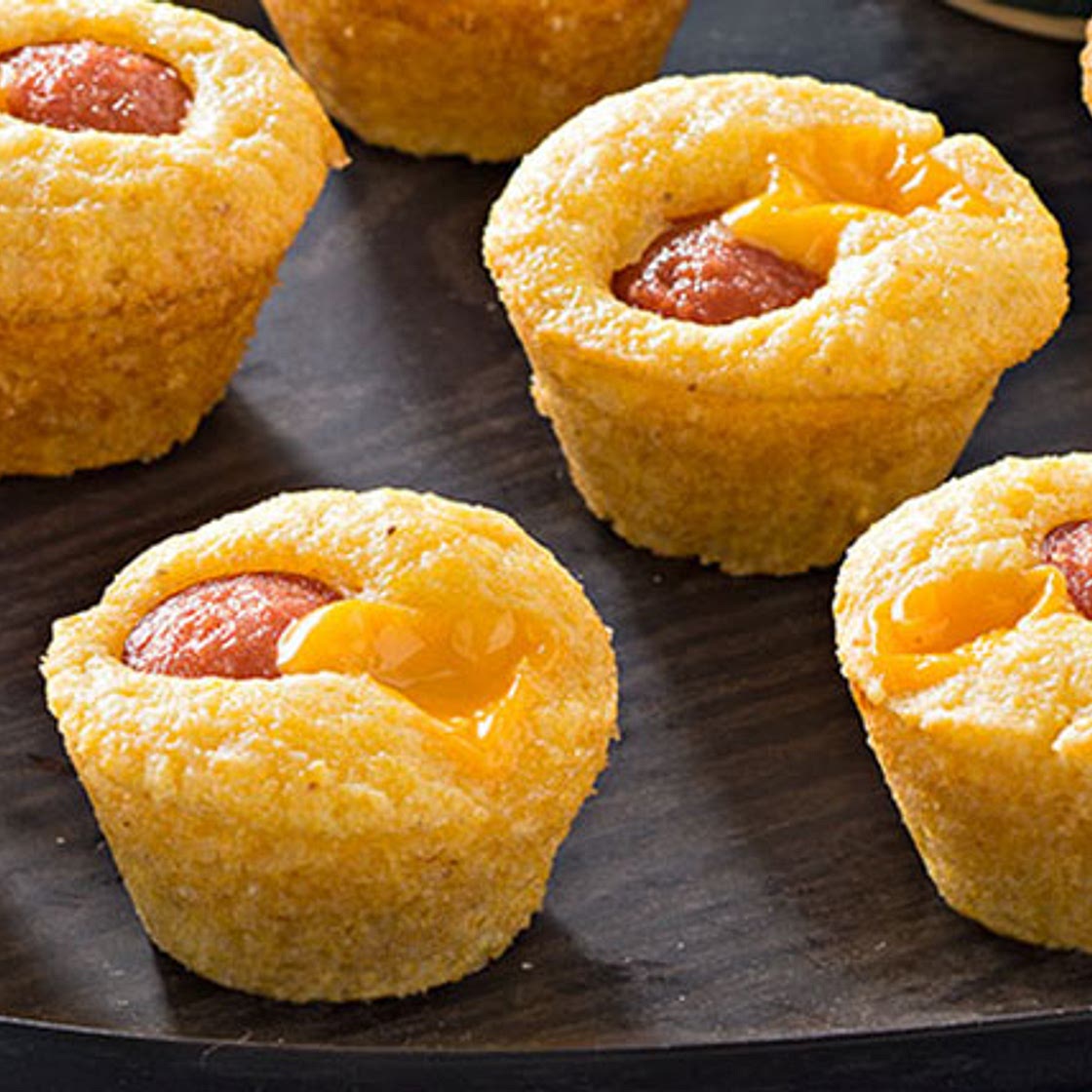 Mini Corn Dog Muffins