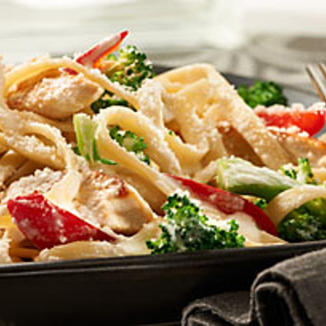 Creamy Italian Chicken Fettuccine