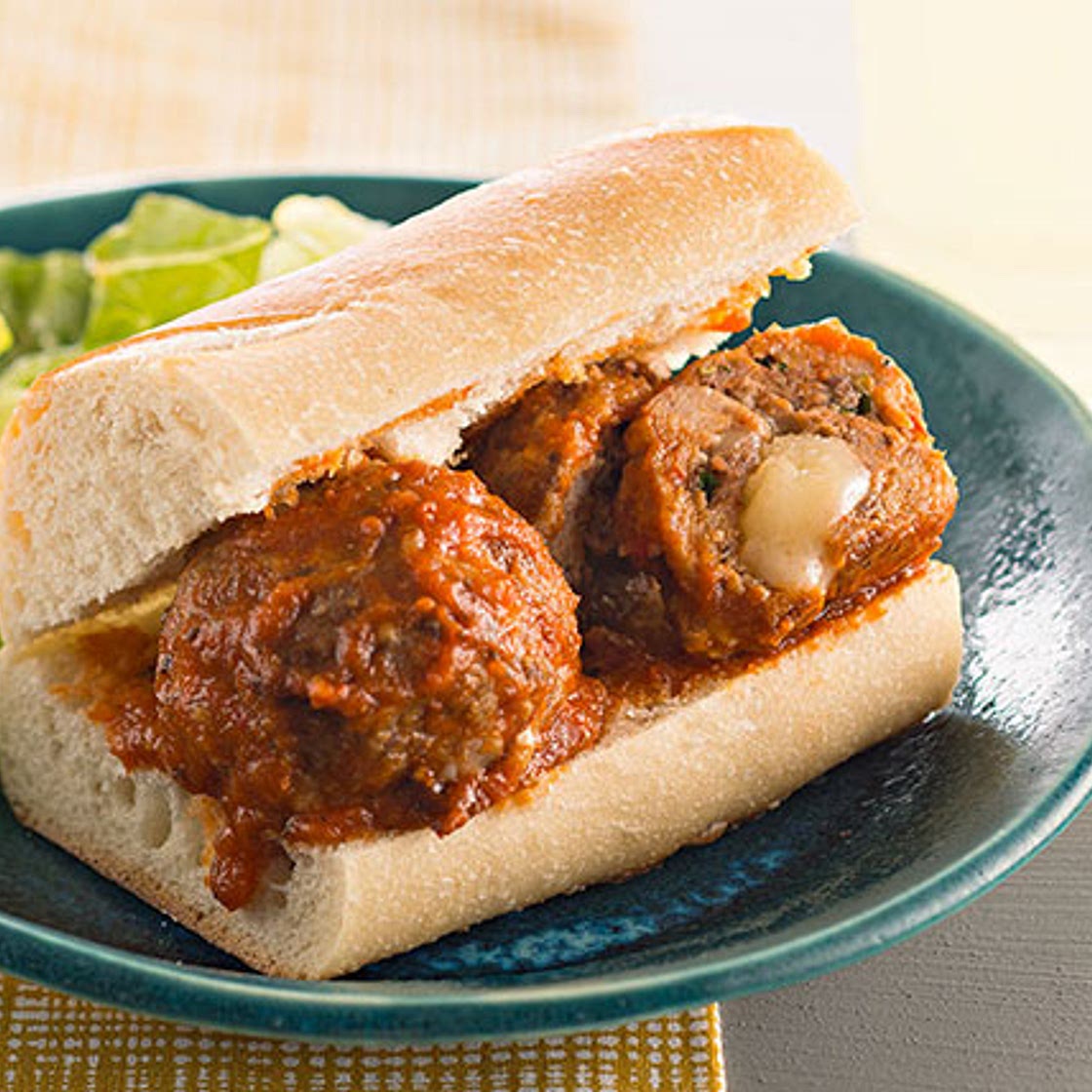 Pizza Meatball Subs