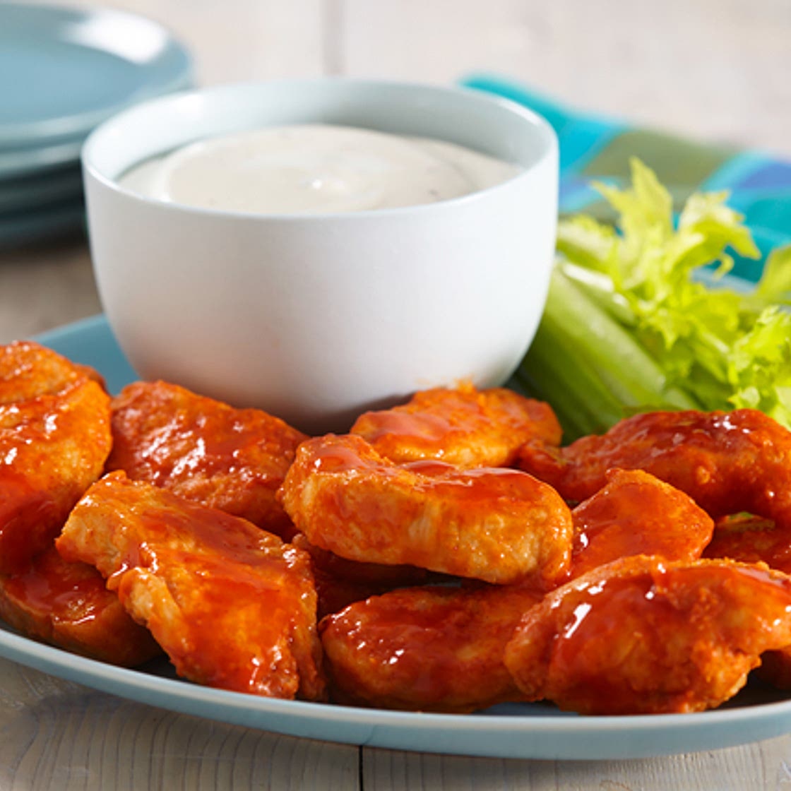 Air-Fryer Boneless Buffalo Chicken
