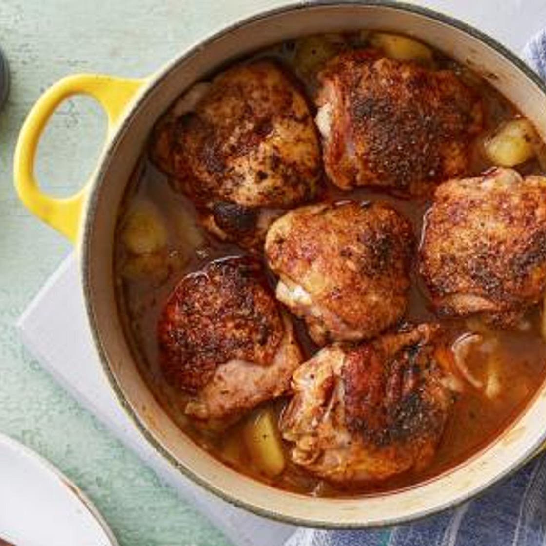 Braised Paprika Chicken