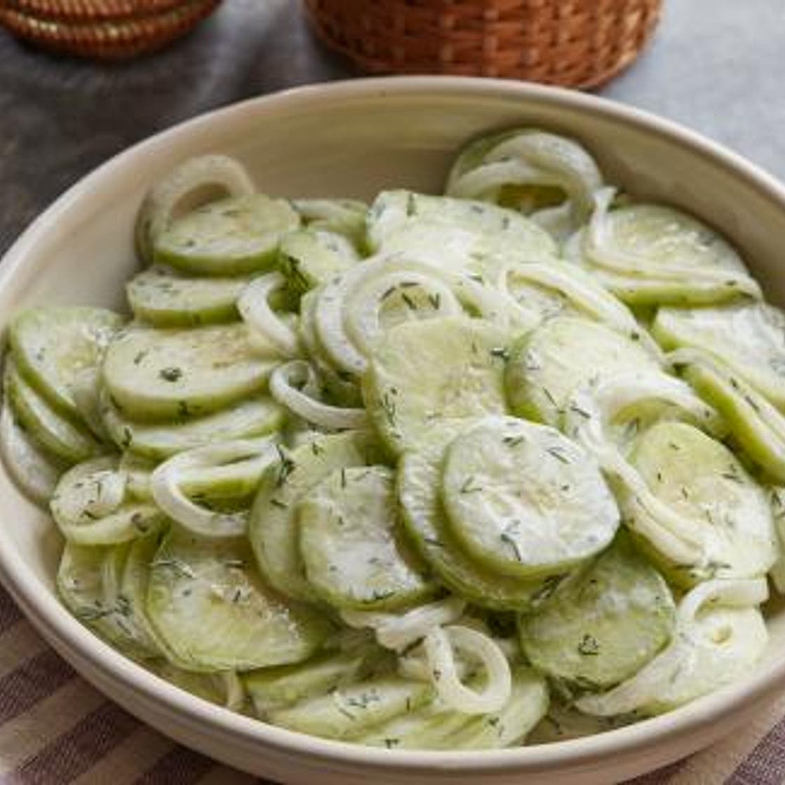 Creamy Cucumber Salad