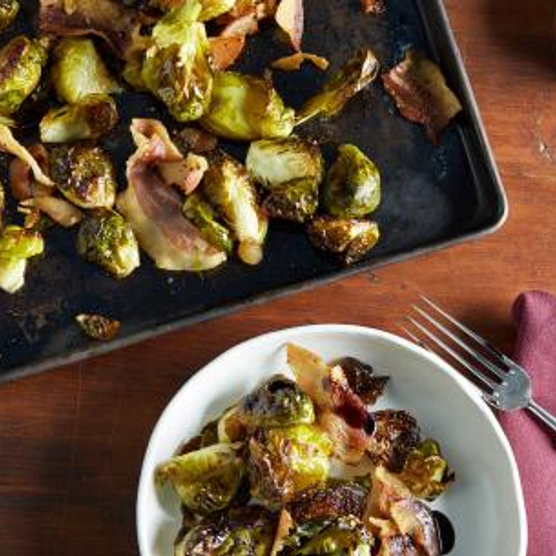 Balsamic-Roasted Brussels Sprouts