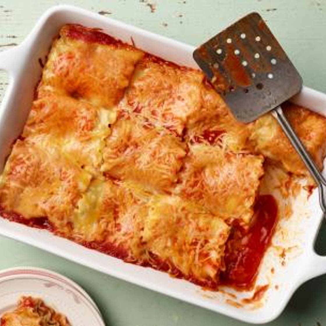 Enchilada Lasagna Roll-Ups