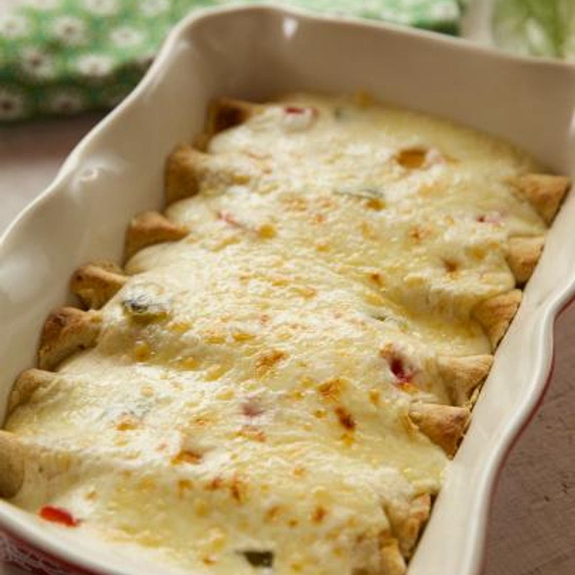 White Chicken Enchiladas