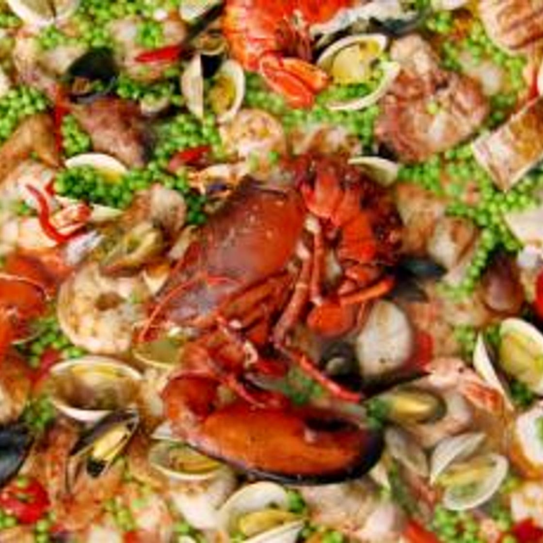 Paella on the Grill