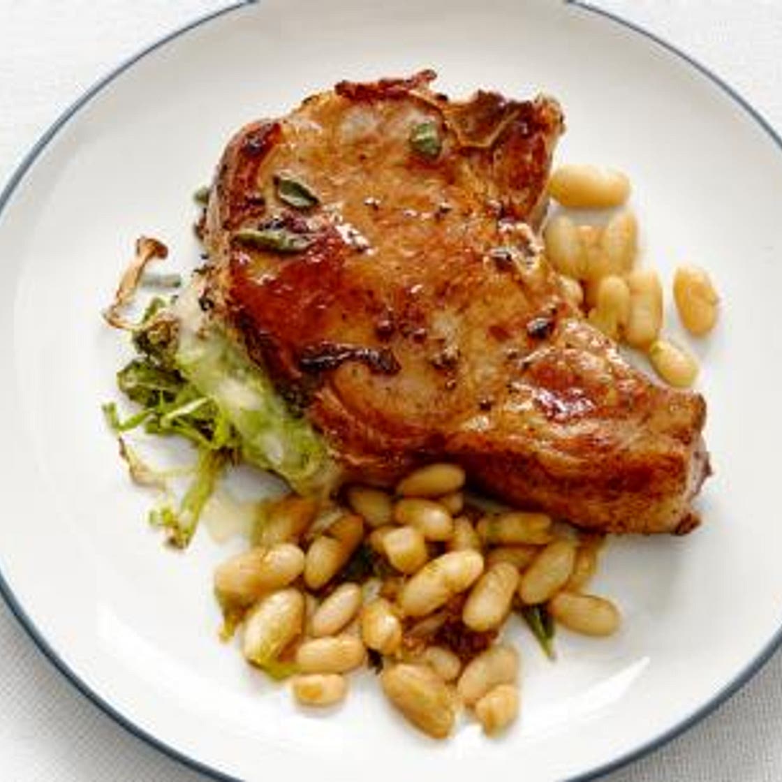 Cheese-Stuffed Pork Chops