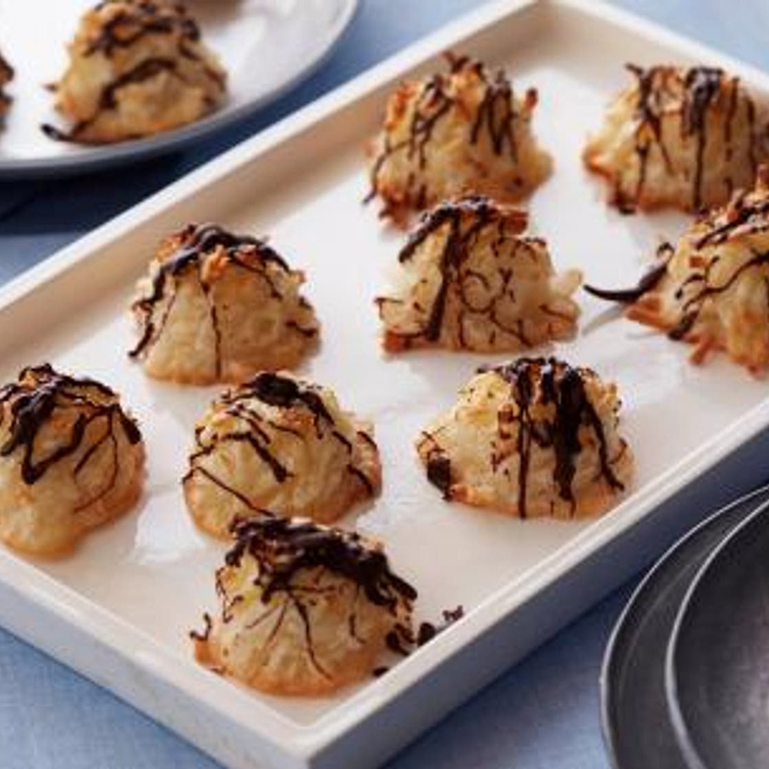 Chocolate-Coconut Macaroons