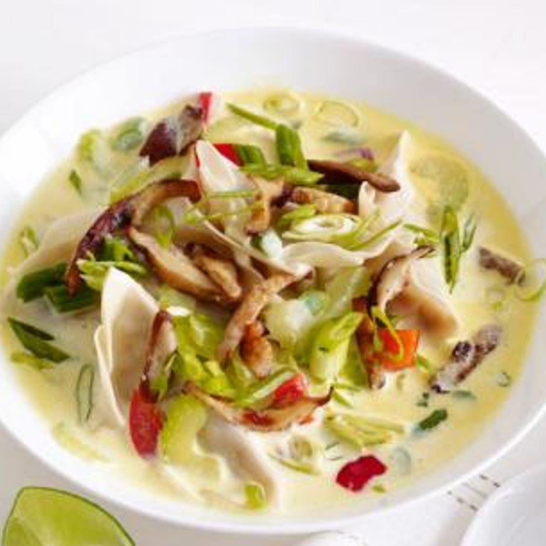 Thai Dumpling Soup