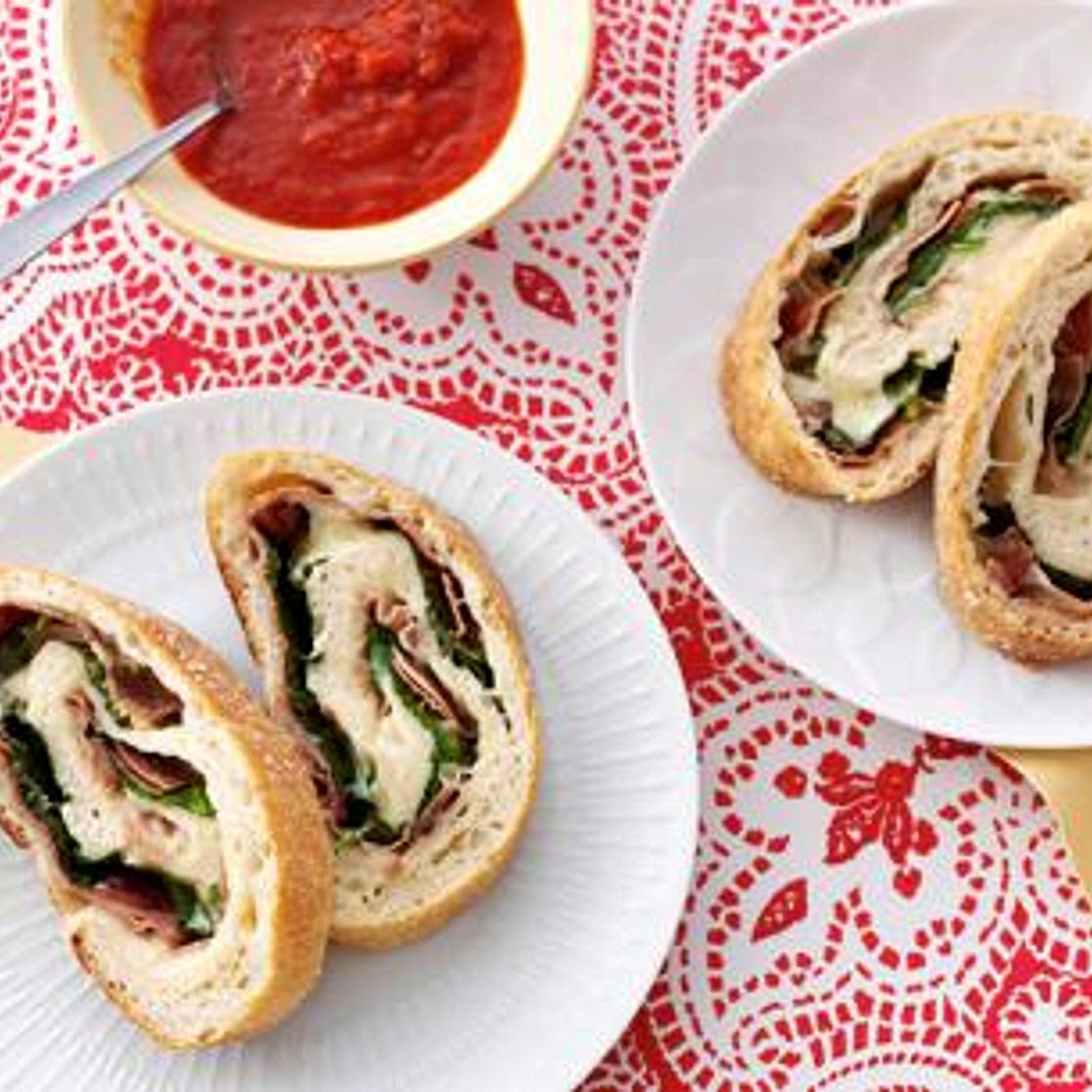 Venetian Rolled Pizza