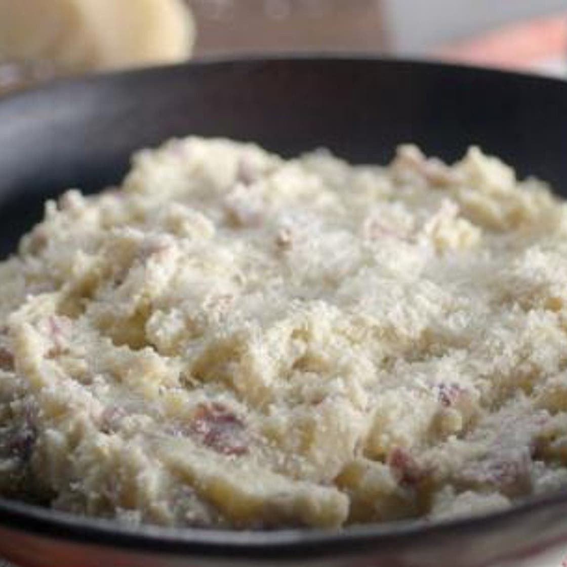 Parmesan Smashed Potatoes