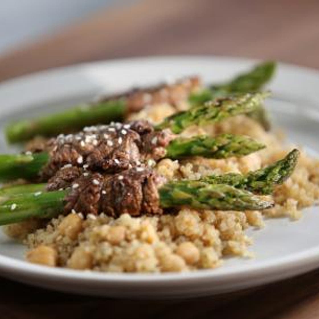 Grilled Beef-Wrapped Asparagus