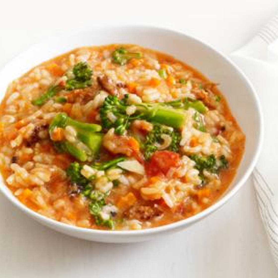 Sausage and Broccolini Risotto