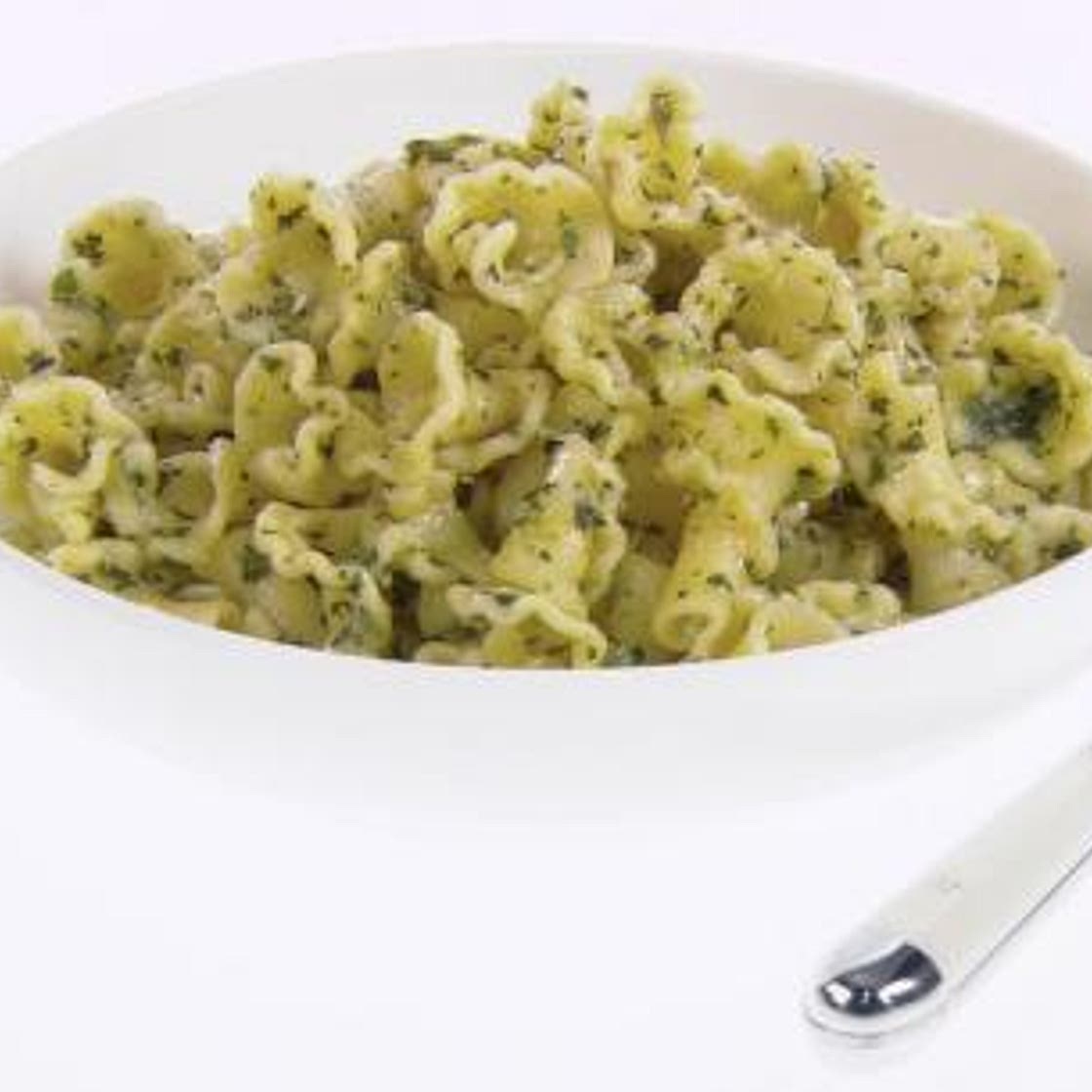 Campanelle with Spicy Mint Sauce
