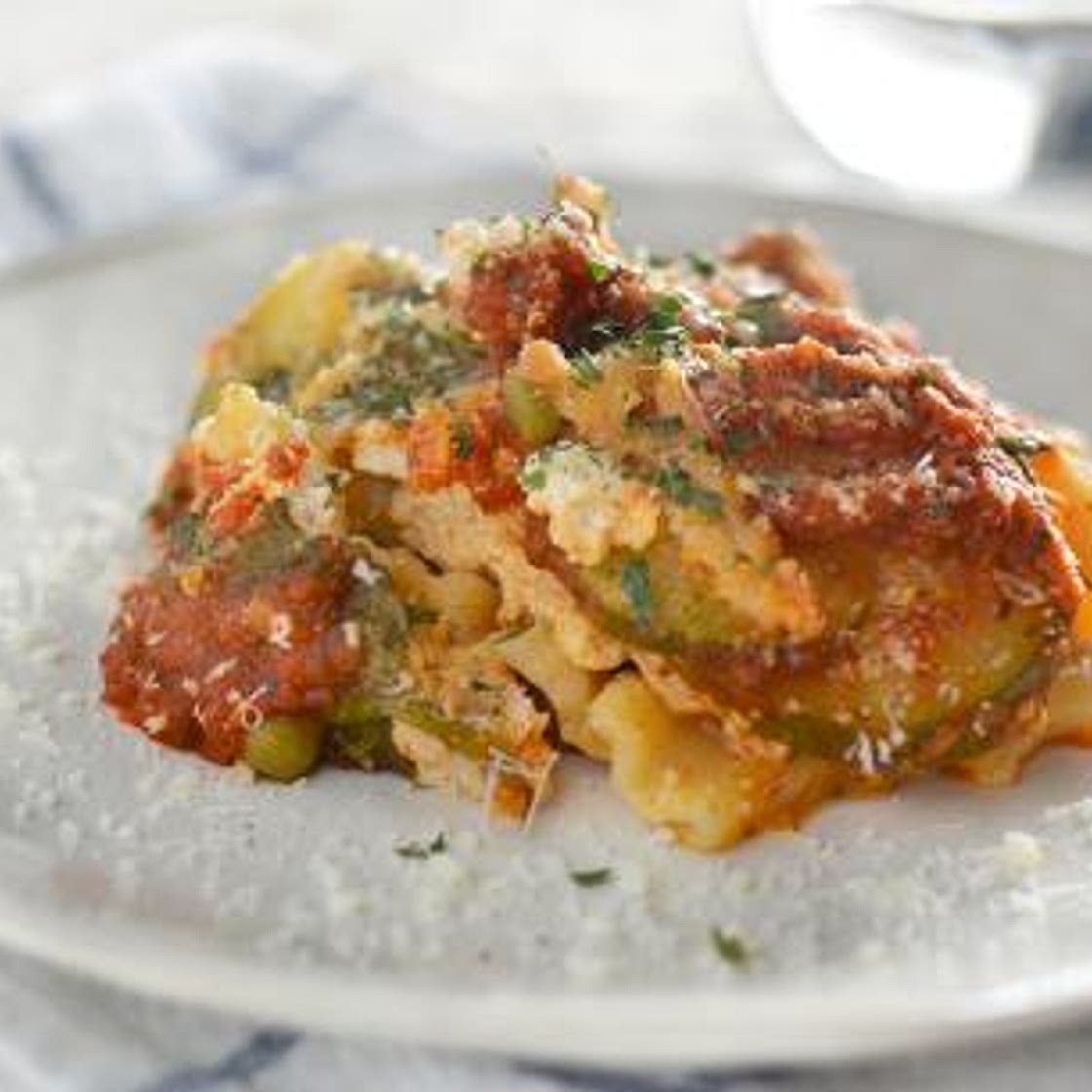 Slow-Cooker Vegetable Lasagna