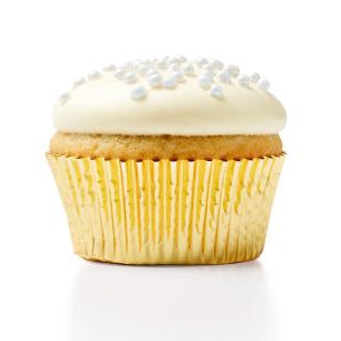 Champagne-Vanilla Cupcakes