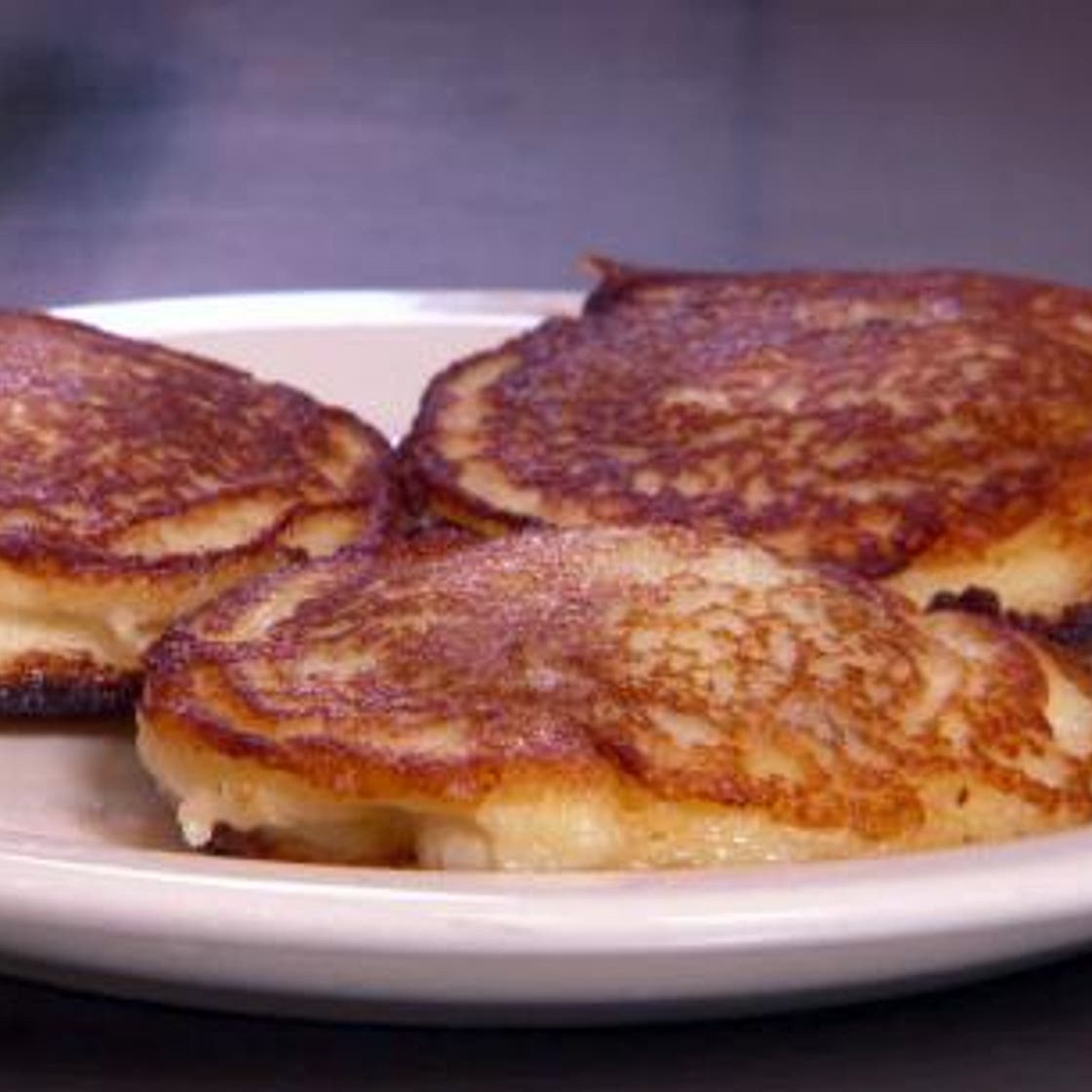Byelorussian Kolduny (Potato Pancakes Stuffed with Ground Meat)