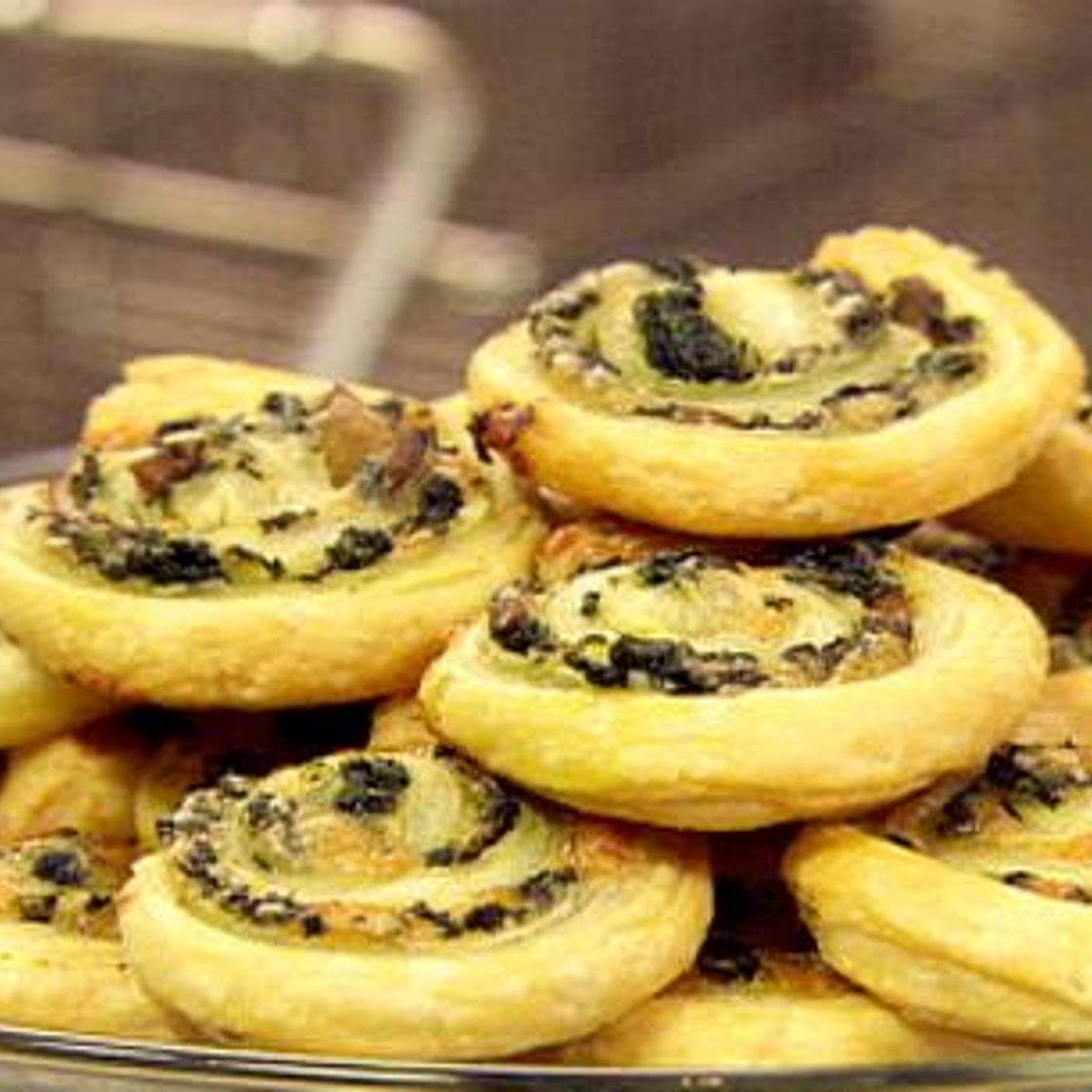 Spinach Gruyere Puff Pastry