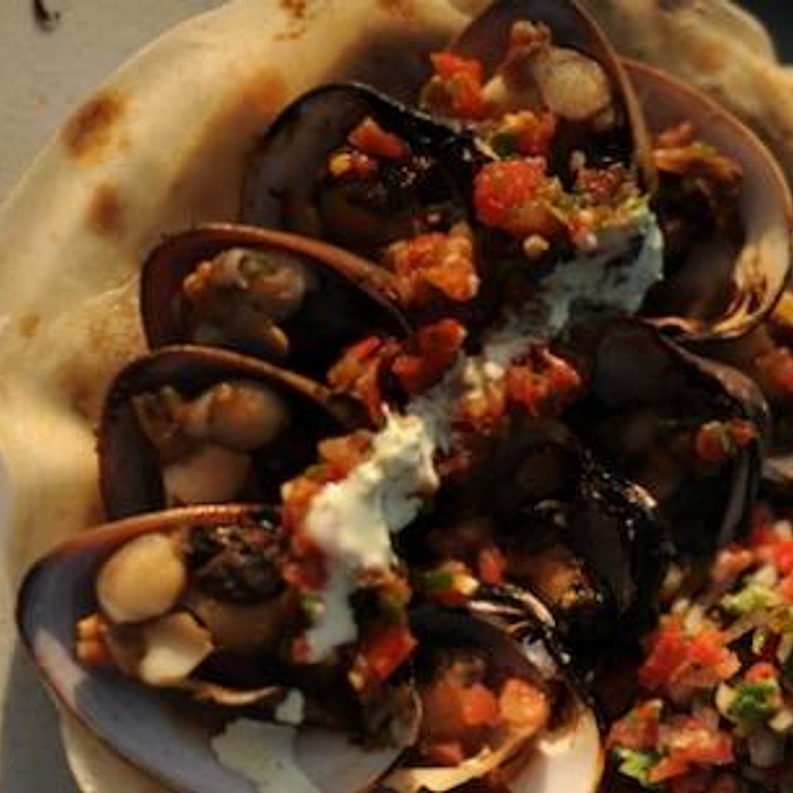Chocolate Clams and Salsa