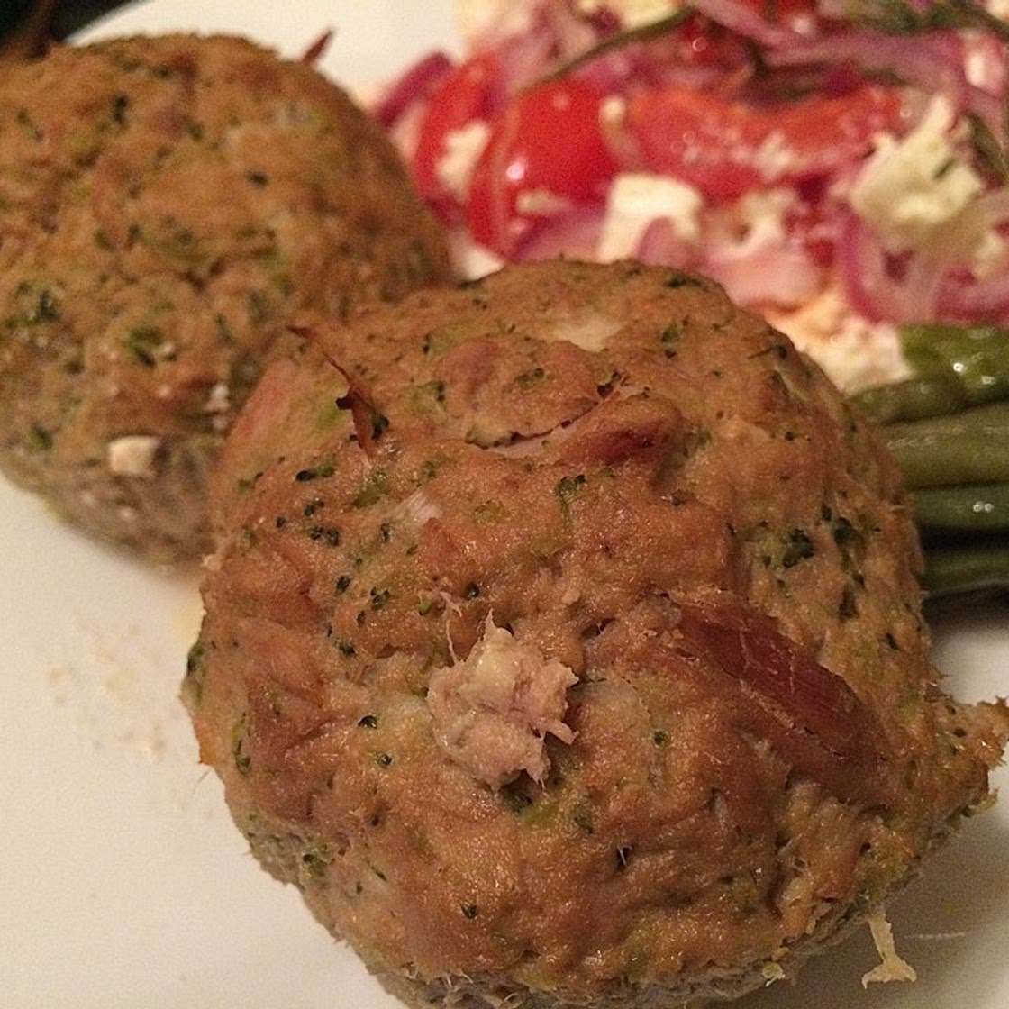 Thunfischfrikadellen low carb