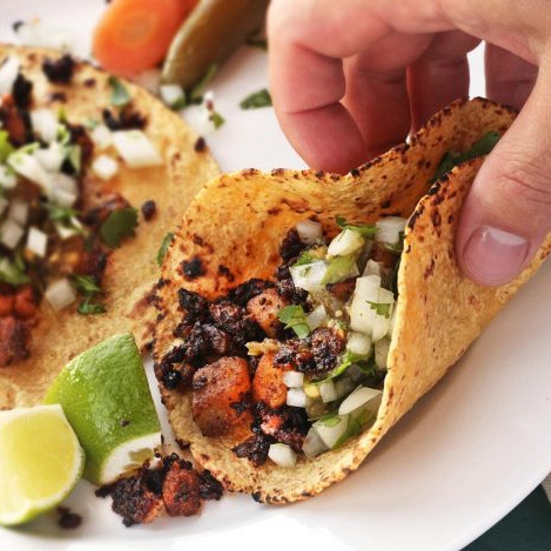 Crispy Potato and Chorizo Tacos Recipe