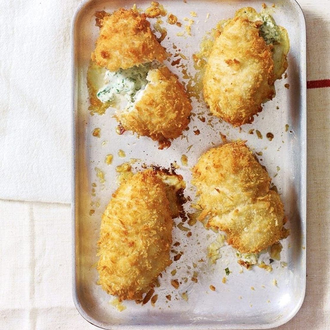 Healthier chicken kiev