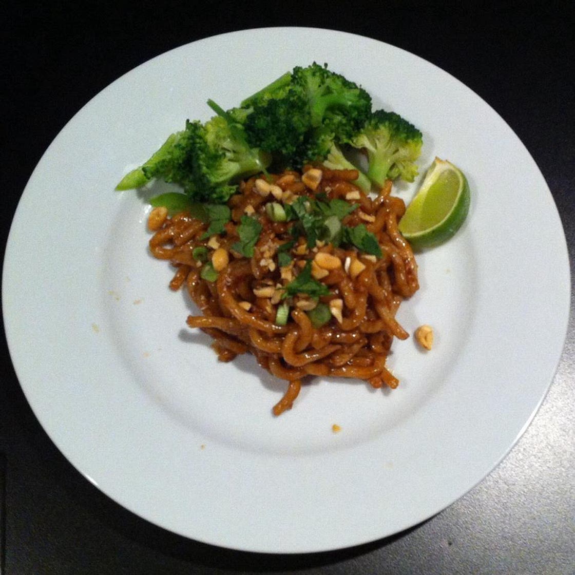 Udon Peanut Butter Noodles