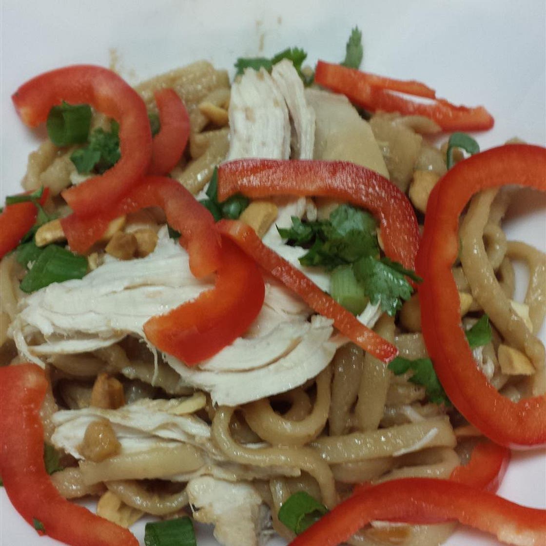 Udon Peanut Butter Noodles