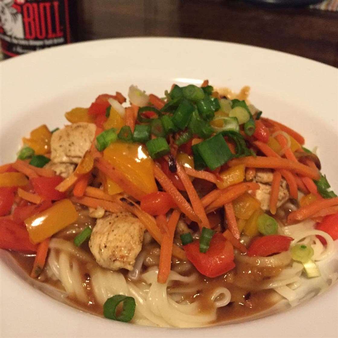 Udon Peanut Butter Noodles
