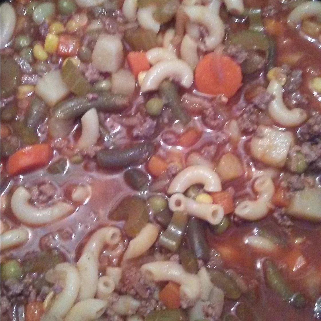 Hamburger Vegetable Soup