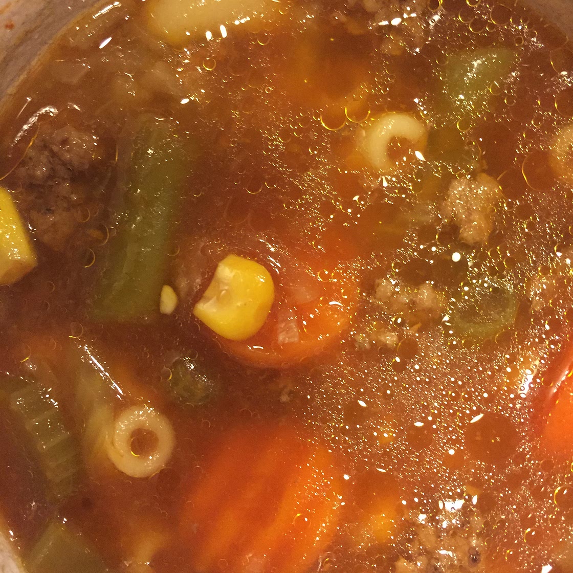 Hamburger Vegetable Soup