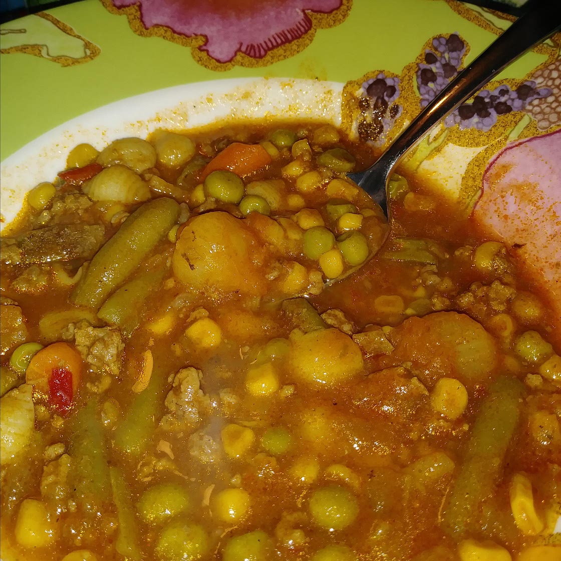 Hamburger Vegetable Soup