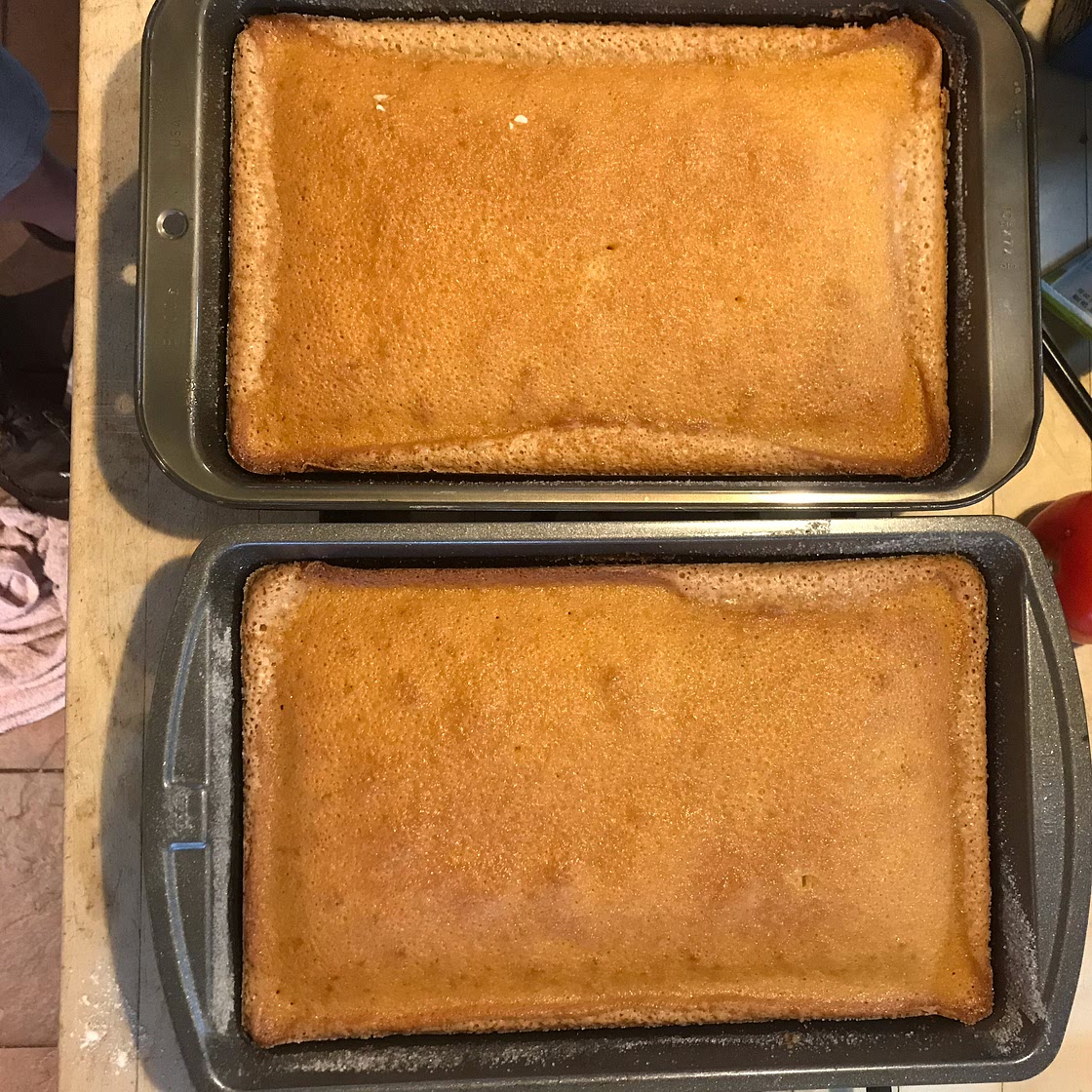 White Texas Sheet Cake
