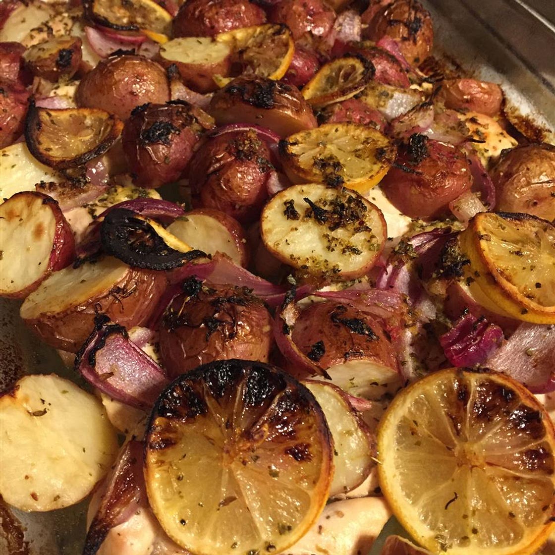 Lemony Mediterranean Chicken