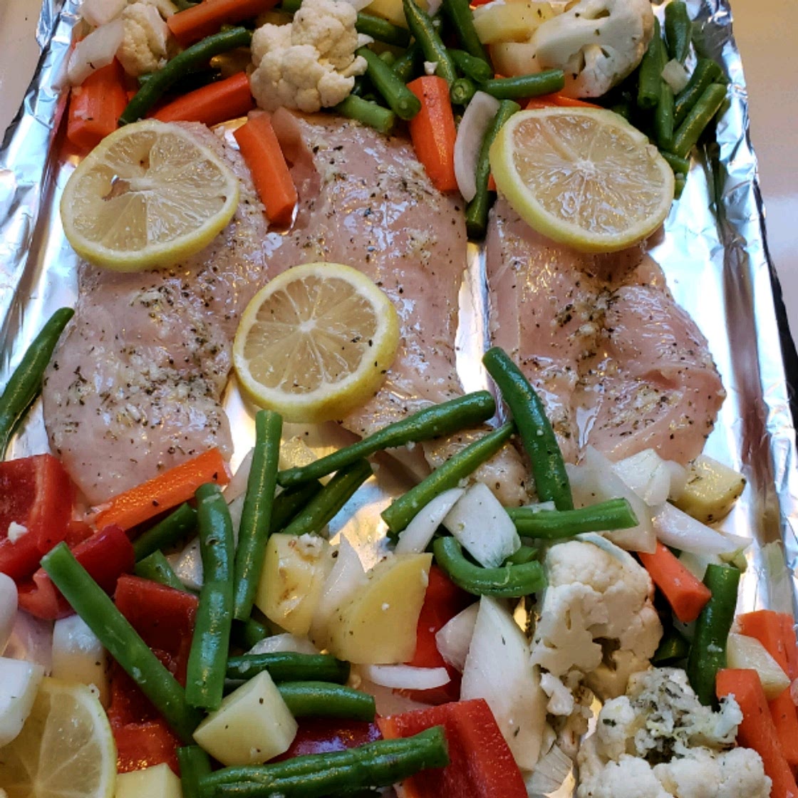 Lemony Mediterranean Chicken