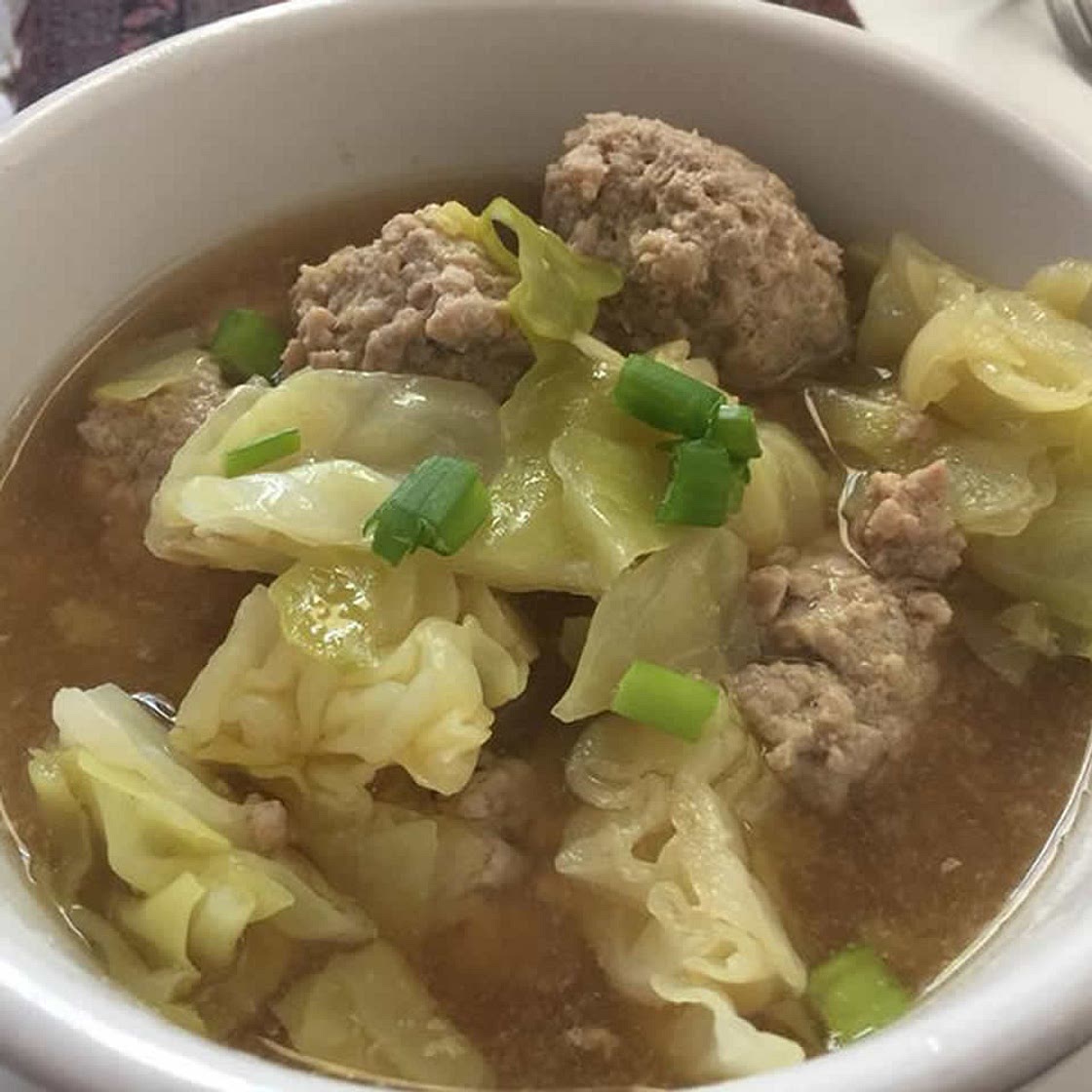 Chinese Lion's Head Soup