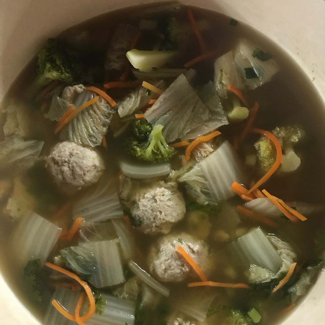 Chinese Lion's Head Soup