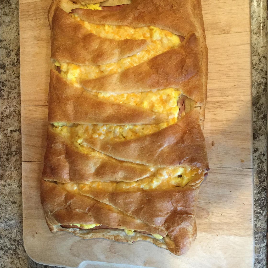 Ham Breakfast Braid