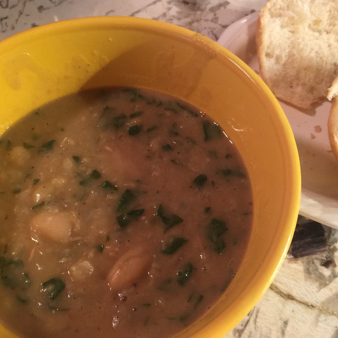 Creamy Italian White Bean Soup