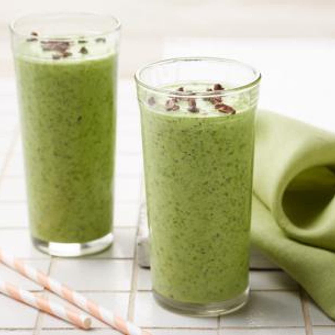 Keto Mint Chip Breakfast Smoothie